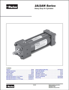 Parker Hannifin Heavy Duty Air Cylinders 2A 2AN Series